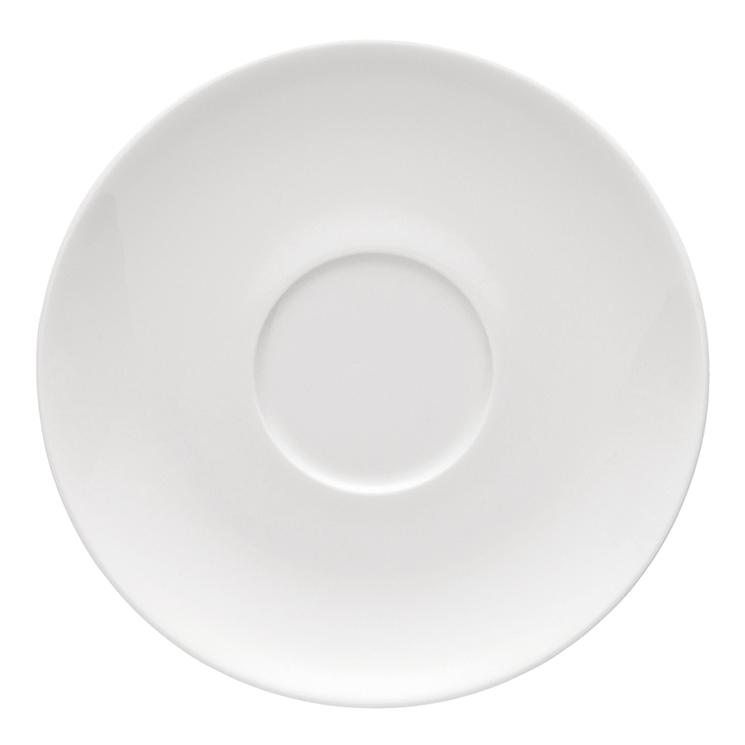Rosenthal Jade Coffee Saucer, Porcelain, White, Ø 15 cm